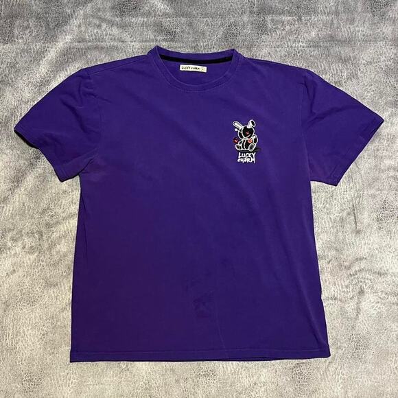 Lucky charm embroidered t shirt - Picture 1 of 6